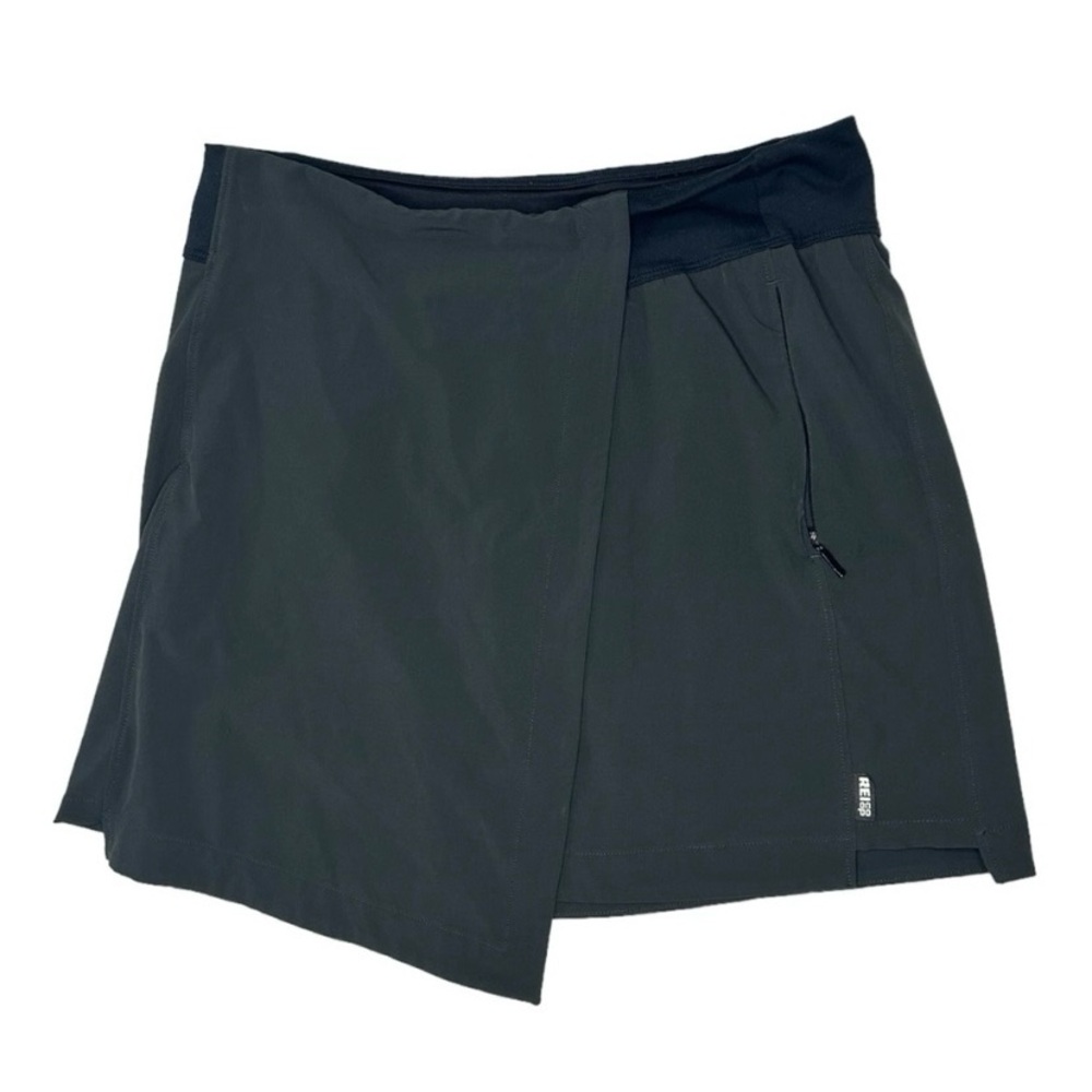 REI Active Hiking Skort A-Line Black Charcoal Size XS